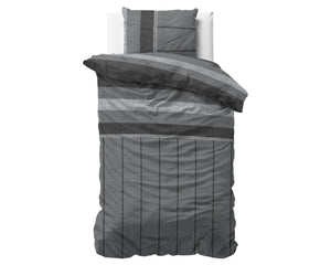 Bettbezug Flanel Kees Anthrazit 140 x 220 cm