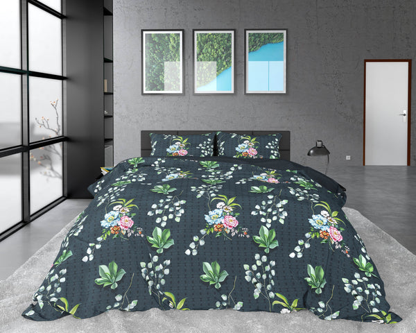 Bettbezug Nature Leaves Green 240 x 220 cm