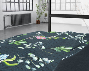 Bettbezug Nature Leaves Green 240 x 220 cm