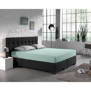 Doppelt Jersey 220 gr. Spannbettlaken Pastel Blau 140 x 200/220 cm