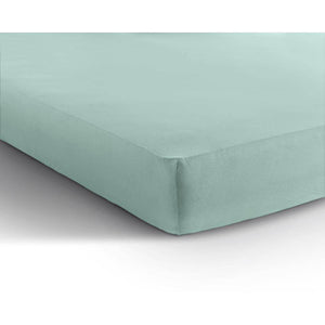 Doppelt Jersey 220 gr. Spannbettlaken Pastel Blau 140 x 200/220 cm