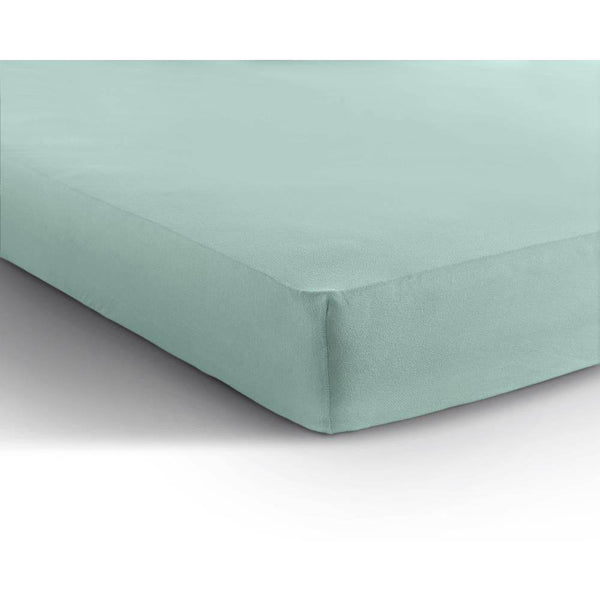 Doppelt Jersey 220 gr. Spannbettlaken Pastel Blau 140 x 200/220 cm