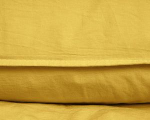 Bettbezug Stone washed Mustard 200 x 220 cm