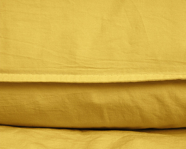 Bettbezug Stone washed Mustard 200 x 220 cm