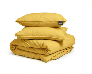 Bettbezug Stone washed Mustard 200 x 220 cm