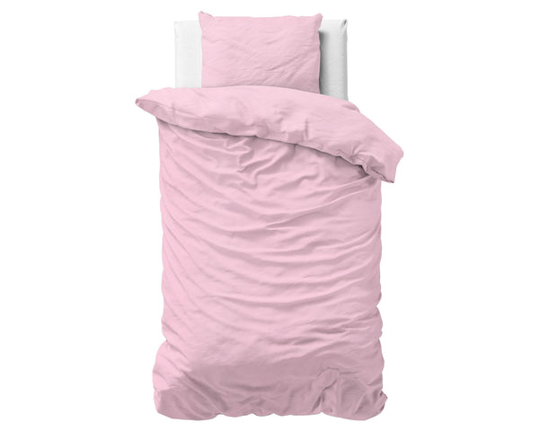 Bettbezug Stone washed Pink 140 x 220 cm