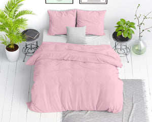 Bettbezug Stone washed Pink 140 x 220 cm