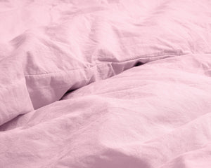 Bettbezug Stone washed Pink 140 x 220 cm
