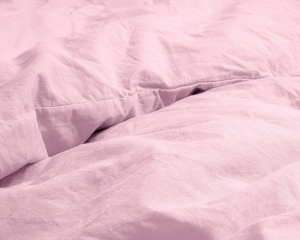 Bettbezug Stone washed Pink 140 x 220 cm