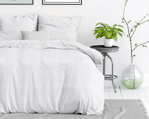 Bettbezug Stone washed White 200 x 220 cm