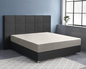 Satin Spannbettlaken Creme 90 x 200 cm
