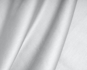 Topper Satin Spannbettlaken Weiss 140 x 200 cm
