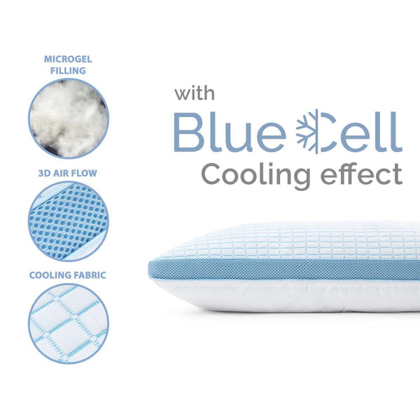 3D Blue Cell Tech Kühlendes Mikrogelkissen