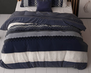 Bettbezug Elisabeth Navy 200 x 220 cm