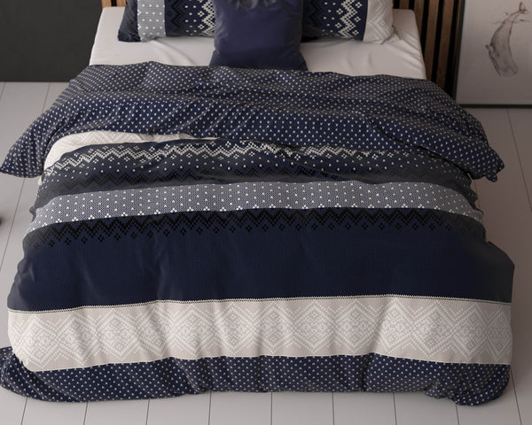 Bettbezug Elisabeth Navy 200 x 220 cm