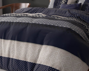 Bettbezug Elisabeth Navy 240 x 220 cm