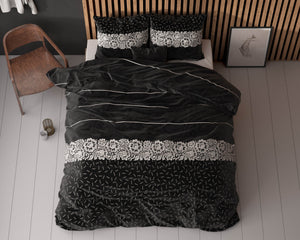 Bettbezug Dervio Anthrazit 240 x 220 cm