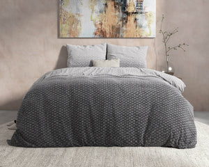 Bettbezug DH Flanel Tamar Grey 240 x 220 cm