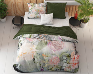 Bettbezug Mystery Flower White 240 x 220 cm