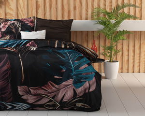 Bettbezug Isabella Black 140 x 220 cm