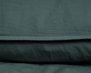 Bettbezug Stone washed Dark Green 200 x 220 cm