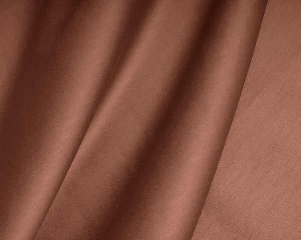 Topper Satin Spannbettlaken Braun 160 x 220 cm