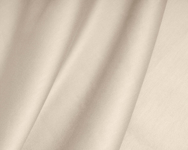 Topper Satin Spannbettlaken Sand 140 x 200 cm