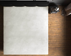 Samt Spannbettlaken Creme 180 x 200 cm