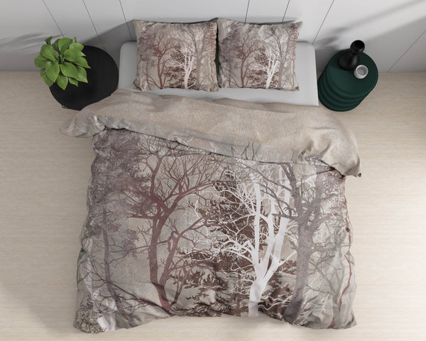 Bettbezug Indre Taupe 240 x 220 cm