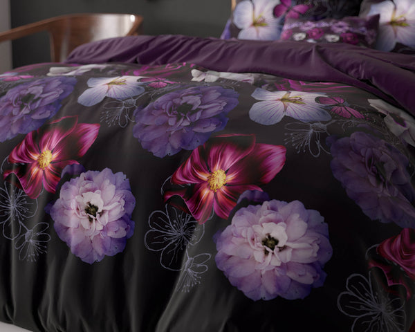 Bettbezug Magic Flower Lila 200 x 220 cm