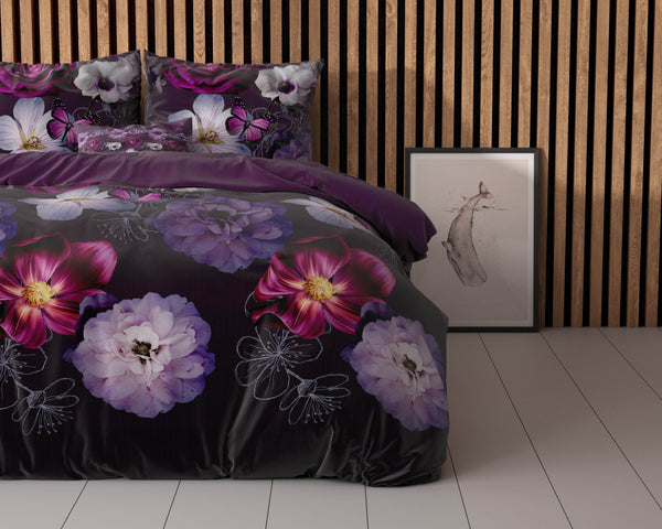 Bettbezug Magic Flower Lila 140 x 220 cm