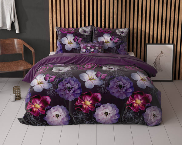 Bettbezug Magic Flower Lila 200 x 220 cm