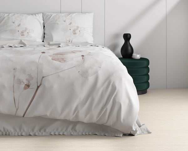 Bettbezug Dira Weiss 140 x 220 cm