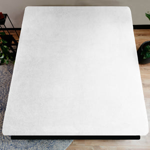 Teddy Spannbettlaken Weiss 160 x 200 cm