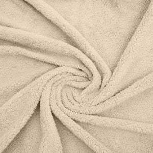 Teddy Spannbettlaken Taupe 160 x 200 cm