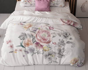 Bettbezug Isabeau Weiss 200 x 200/220 cm