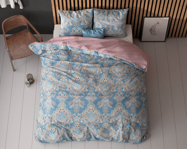 Bettbezug Giselle blau 140 x 200/220 cm