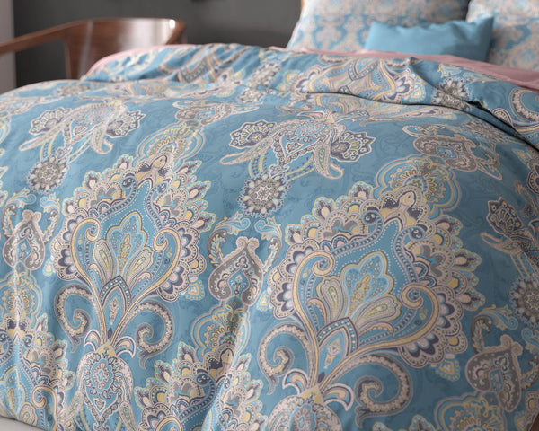 Bettbezug Giselle blau 200 x 200/220 cm