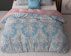 Bettbezug Giselle blau 200 x 200/220 cm