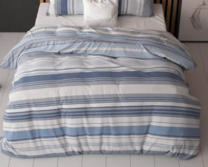 Bettbezug Stripy blau 240 x 200/220 cm