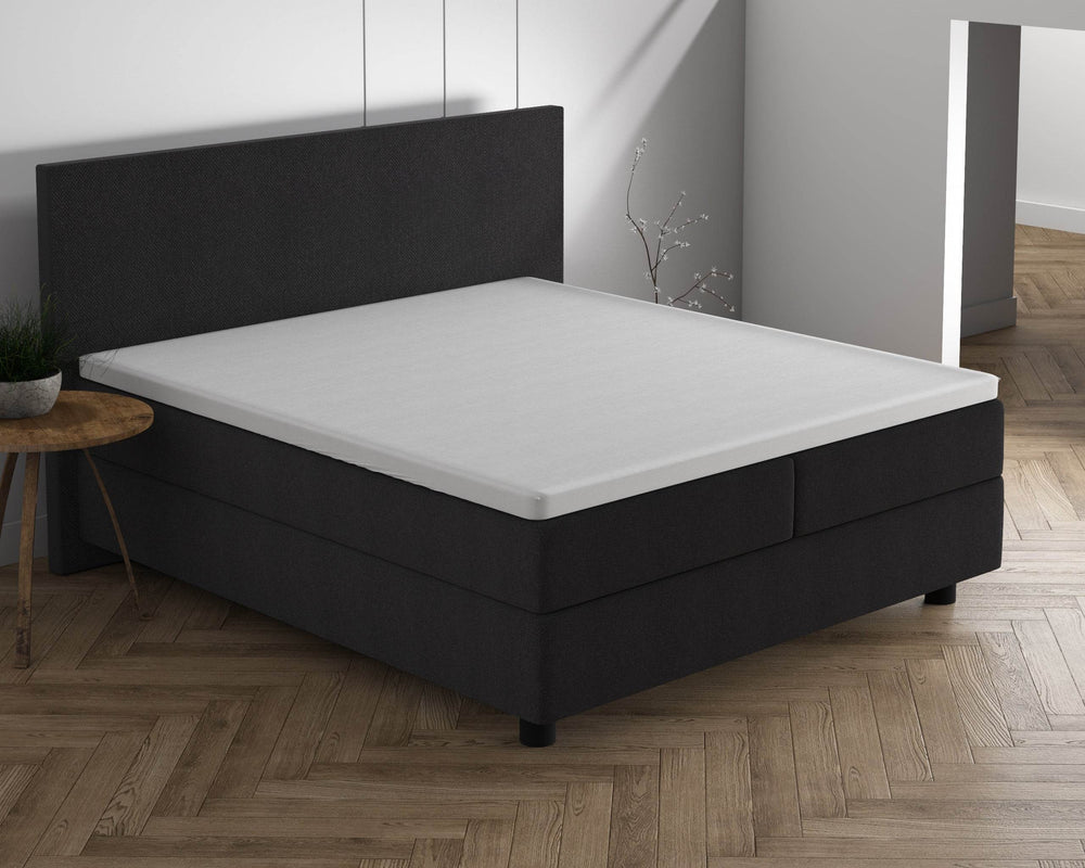 Doppelt Jersey 220 gr. Topper Spannbettlaken Weiss 140 x 200/220 cm