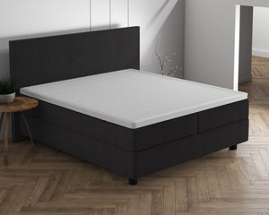Doppelt Jersey 220 gr. Topper Spannbettlaken Weiss 140 x 200/220 cm