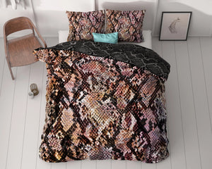 Bettbezug Martina 240x200/220 cm Schwarz