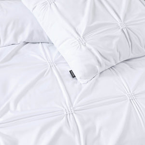 Bettbezug Punch pintuck Weiss 140 x 200/220 cm