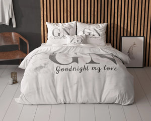 Goodnight Bettbezug Silber