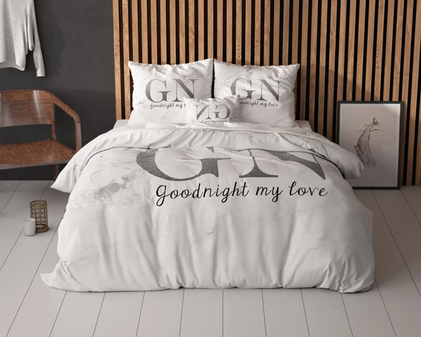 Goodnight Bettbezug Silber