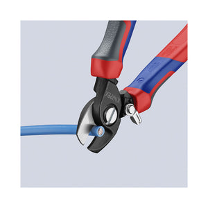 KNIPEX Kabelschere mit Öffnungsfeder
