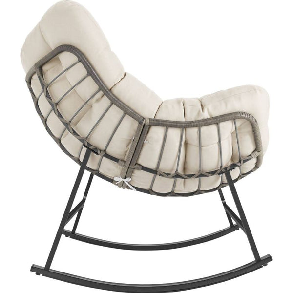 Schaukelstuhl Tami beige