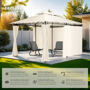 Gartenpavillon Emine creme