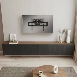 TV-Wandhalterung neigbar schwenkbar 32-100 Zoll bis 120 kg schwarz